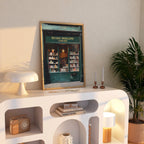 Stars Hollow Bookstore Print | Matte Vertical Poster