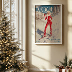 Après Ski Vogue Cover Print | Matte Vertical Poster