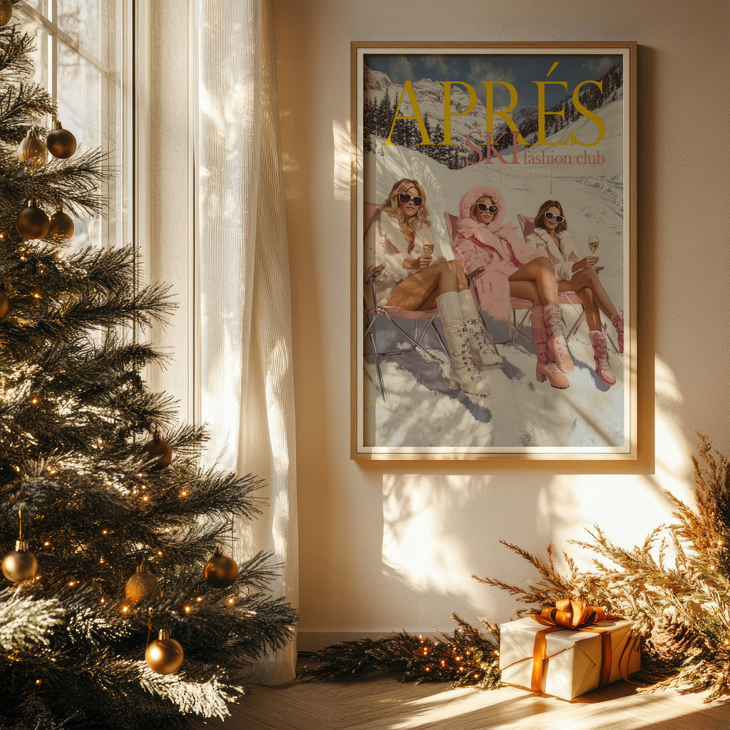 Après Ski Fashion Club Print | Matte Vertical Poster